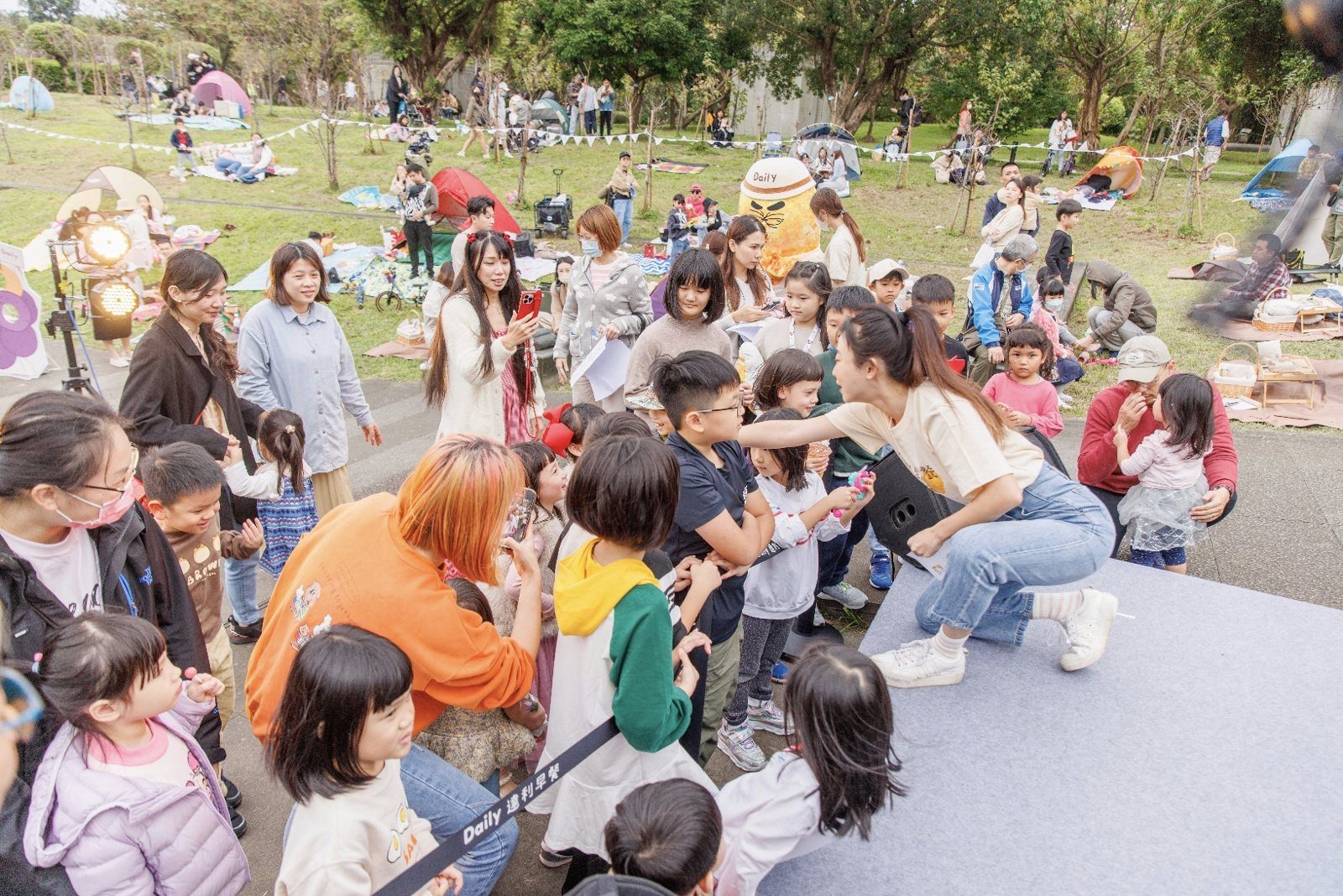 路跑運動會起跑主持｜family-day-run主持人黃珮綸 YAYA