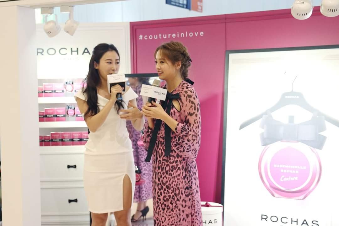 ROCHAS 香氛品牌快閃活動主持|一日店長主持人黃珮綸 YAYA